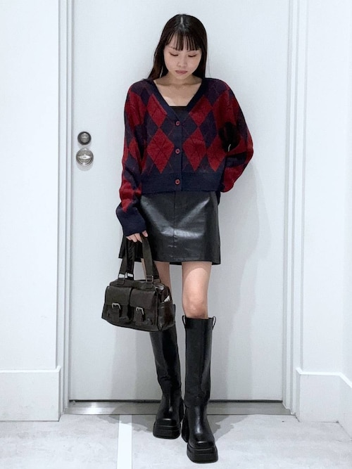 AURALEE レザーミニスカート　2024FW AURALEE レザーミニスカート2024FW