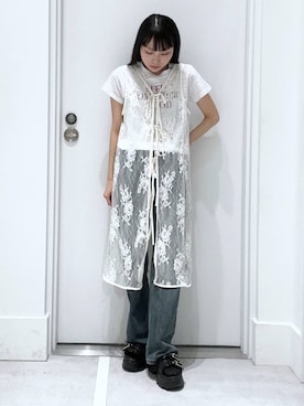 「アイテム（サンダル）」を使った、みくさん（レディース・155cm・20代）の夏コーディネート