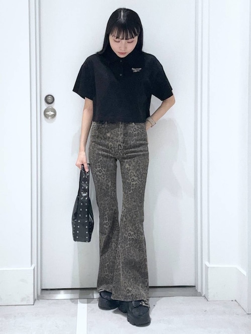 ✨未使用級22SS✨ブラックレーベル　ポロ　CBチェック　エンブレム　ピンク　M A.P.C. アーペーセー ハーフムーンバッグ エンボスレザー