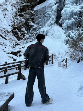 Riiさん（メンズ・176cm）の冬コーディネート