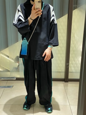 「Reebok(リーボック)のアイテム」を使った、朧さん(メンズ・172cm)の春コーディネート