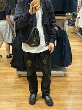 「アイテム（ジャケット/アウター）」を使った、朧さん（メンズ・172cm）の秋コーディネート