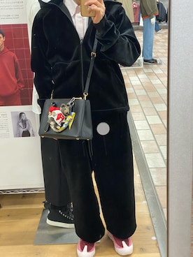 「Y-3（ワイスリー）のアイテム」を使った、朧さん（メンズ・172cm）の冬コーディネート