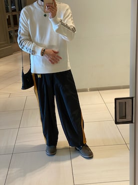 「CELINE（セリーヌ）のアイテム」を使った、朧さん（メンズ・172cm）の春コーディネート