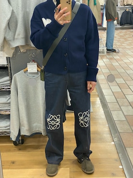 「WESCO（ウエスコ）のアイテム」を使った、朧さん（メンズ・172cm）の冬コーディネート