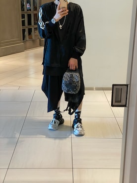 「Y-3(ワイスリー)のアイテム」を使った、朧さん(メンズ・172cm)の春コーディネート