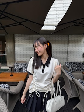 「アイテム（その他トップス）」を使った、Ionaさん（レディース・161cm）の夏コーディネート