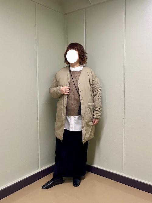 PUAL CE CIN（ピュアルセシン）の「フレンチダックダウンリバーシブル