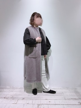 naさん（レディース・155cm）の冬コーディネート