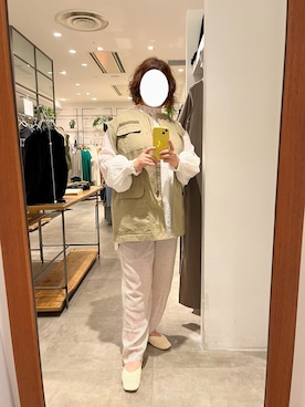 「ドットパンツ」｜naさん（レディース・155cm）の夏コーディネート