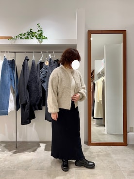 naさん（レディース・155cm）の冬コーディネート