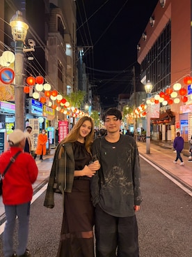 「BALENCIAGA（バレンシアガ）のアイテム」を使った、Hamamoto Keitaさん（メンズ・180cm）の春コーディネート