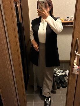 「アイテム（その他シューズ）」を使った、おばばさん（レディース・145cm）の秋コーディネート