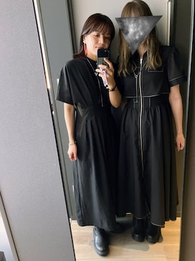 「STUDIOUS(ステュディオス)のアイテム(アクセサリー)」を使った、lunayumiさん(レディース・161cm)の夏コーディネート