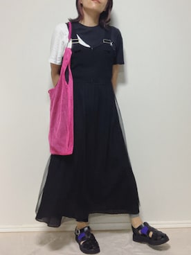 lunayumiさん（レディース・161cm）の夏コーディネート