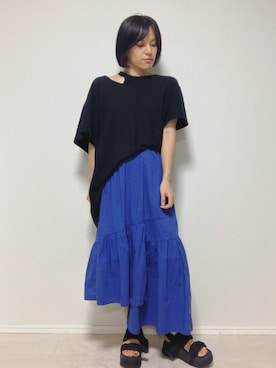 lunayumiさん(レディース・161cm)の夏コーディネート