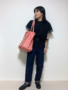 「アイテム（オールインワン・サロペット）」を使った、lunayumiさん（骨格ナチュラル・レディース・161cm）の夏コーディネート