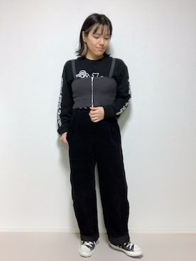 「dazzlin（ダズリン）のアイテム」を使った、lunayumiさん（レディース・161cm）の春コーディネート