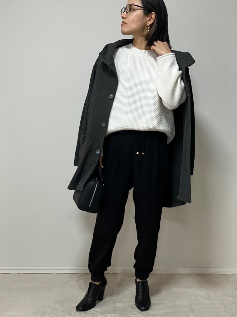 gomme（ゴム）の「ウェイブフードコート（その他アウター）」 - WEAR