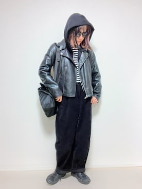 「GAP（ギャップ）のアイテム」を使った、lunayumiさん（レディース・161cm）の春コーディネート