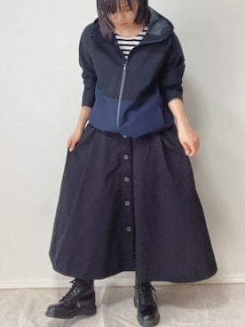 lunayumiさん（レディース・161cm）の春コーディネート