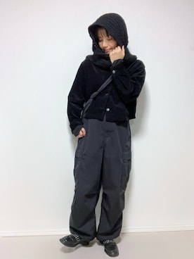 lunayumiさん（レディース・161cm）の冬コーディネート