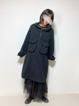 lunayumiさん（骨格ナチュラル・レディース・161cm）の冬コーディネート