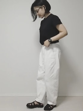 lunayumiさん（レディース・161cm）の夏コーディネート