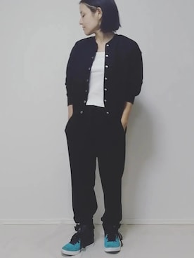 「TOMMY（トミー）のアイテム」を使った、lunayumiさん（レディース・161cm）の秋コーディネート