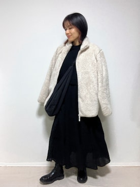 lunayumiさん（レディース・161cm）の冬コーディネート