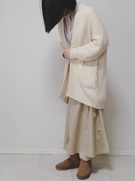 lunayumiさん（レディース・161cm）の冬コーディネート