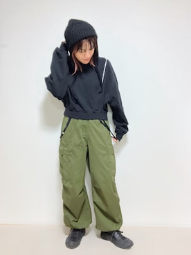 「EMODA（エモダ）のアイテム」を使った、lunayumiさん（レディース・161cm）の春コーディネート