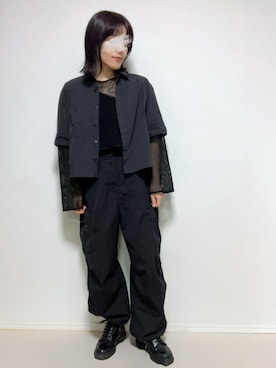 「Libra Cue（リブラ キュー）のアイテム」を使った、lunayumiさん（レディース・161cm）の春コーディネート