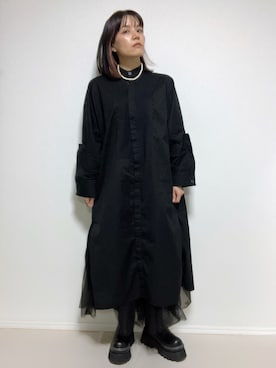「HARE（ハレ）のアイテム（シューズ）」を使った、lunayumiさん（レディース・161cm）の春コーディネート