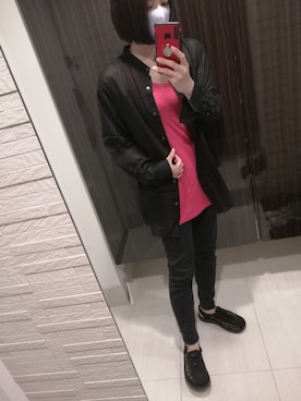 「And A（アンドエー）のアイテム（トップス）」を使った、lunayumiさん（レディース・161cm）の夏コーディネート