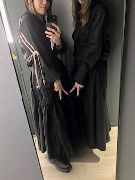 「agnes b.（アニエスベー）のアイテム」を使った、lunayumiさん（レディース・161cm）の夏コーディネート