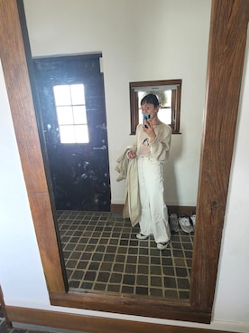 「rag & bone（ラグアンドボーン）のアイテム（パンツ）」を使った、eriii.さん（レディース・149cm）の春コーディネート