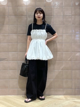 「muleboy（ミュールボーイ）のアイテム」を使った、yoshiさん（レディース・164cm）の夏コーディネート