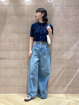 「muleboy（ミュールボーイ）のアイテム」を使った、yoshiさん（レディース・164cm）の夏コーディネート