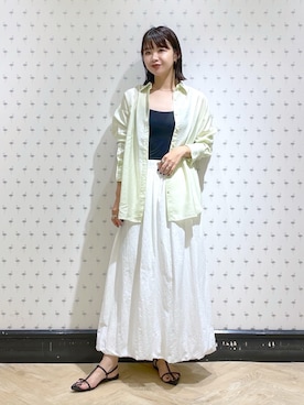 yoshiさん（レディース・164cm）の夏コーディネート