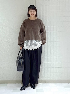 「アイテム（ブーツ）」を使った、yoshiさん（レディース・164cm・30代）の秋コーディネート