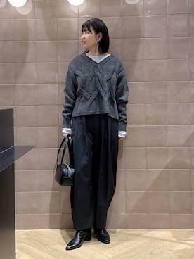 yoshiさん（レディース・164cm）の冬コーディネート