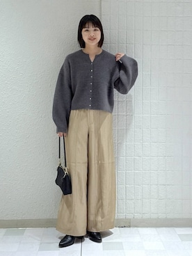 「アイテム（財布/小物）」を使った、yoshiさん（レディース・164cm・30代）の秋コーディネート