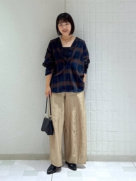 「A part by（アパートバイ）のアイテム」を使った、yoshiさん（レディース・164cm）の秋コーディネート