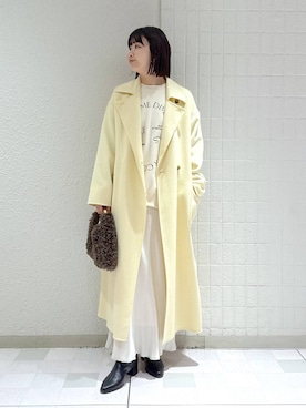 「SNAP_apart by lowrys」｜「アイテム（ジャケット/アウター）」を使った、yoshiさん（レディース・164cm）の秋コーディネート