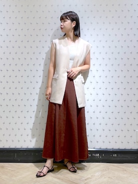 yoshiさん（レディース・164cm）の夏コーディネート