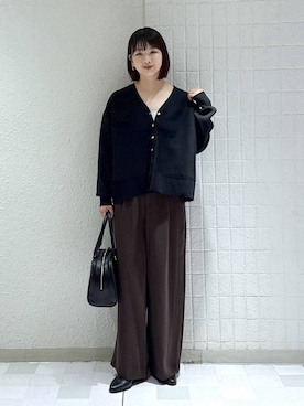 「アイテム（ブラジャー）」を使った、yoshiさん（レディース・164cm）の秋コーディネート