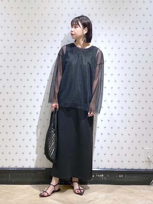 【未使用品】apart by lowrys ★Ｉラインカットマキシワンピース 未使用品】apart by lowrys ☆Iラインカットマキシワンピース