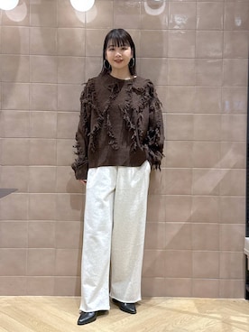 「e/rm」｜yoshiさん（レディース・164cm）の冬コーディネート