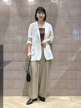 「骨格ウェーブ」｜yoshiさん（レディース・164cm・30代）の秋コーディネート